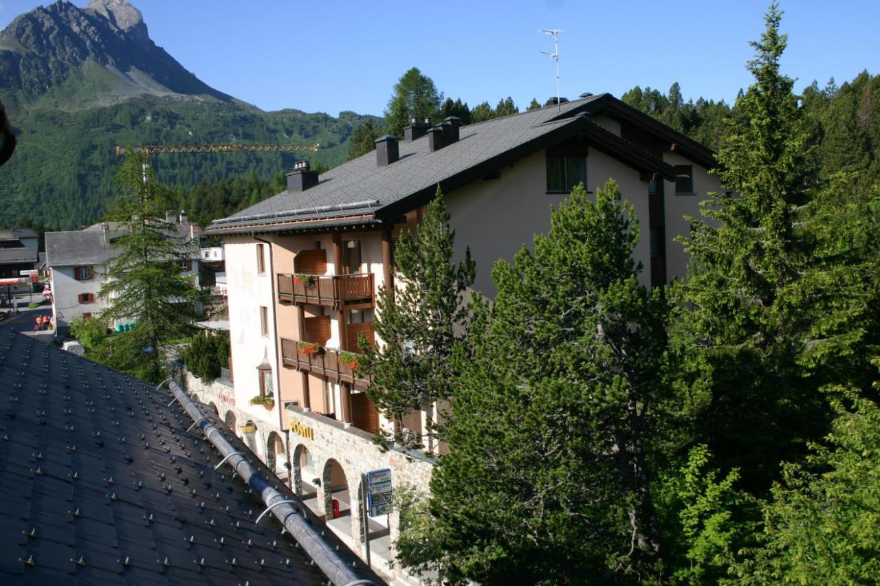 Hotel Poestli Maloja Exterior photo