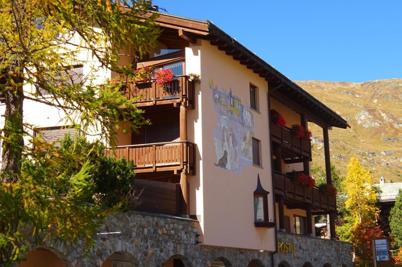 Hotel Poestli Maloja Exterior photo